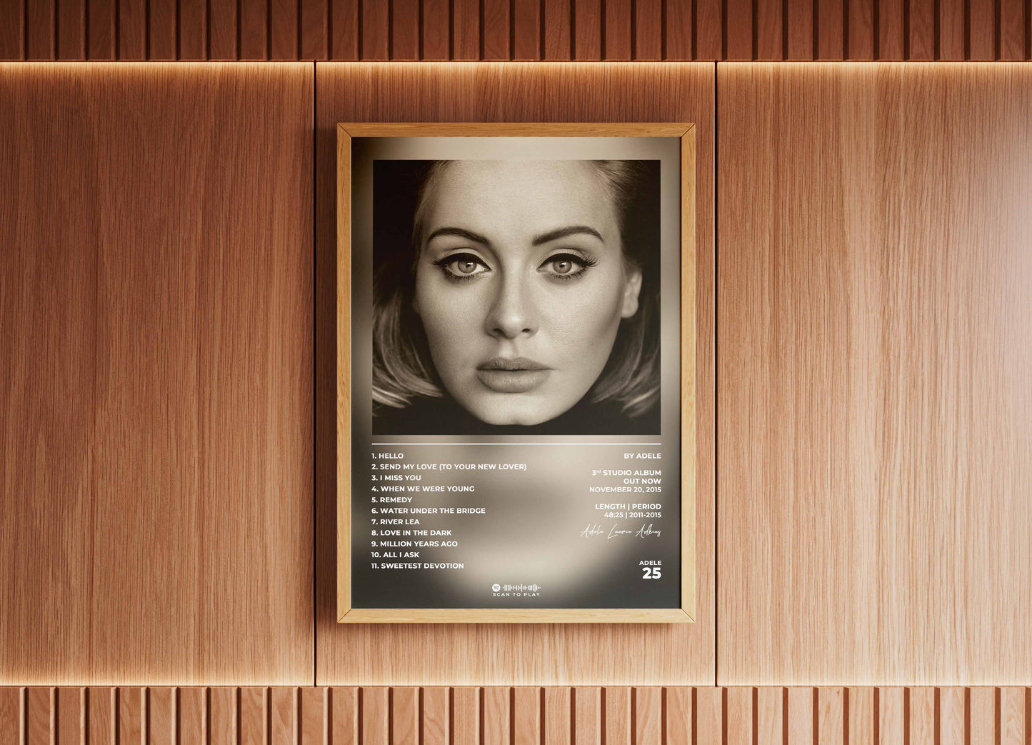 25 Adele Poster