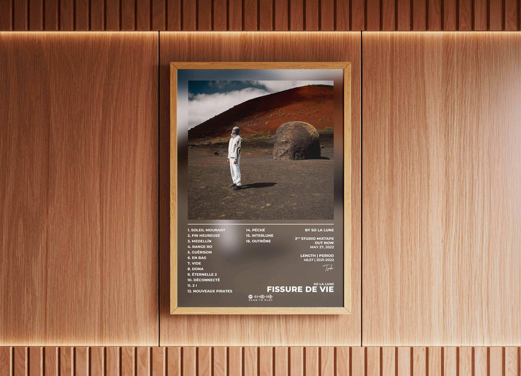 Fissure De Vie So La Lune Poster - Backyard