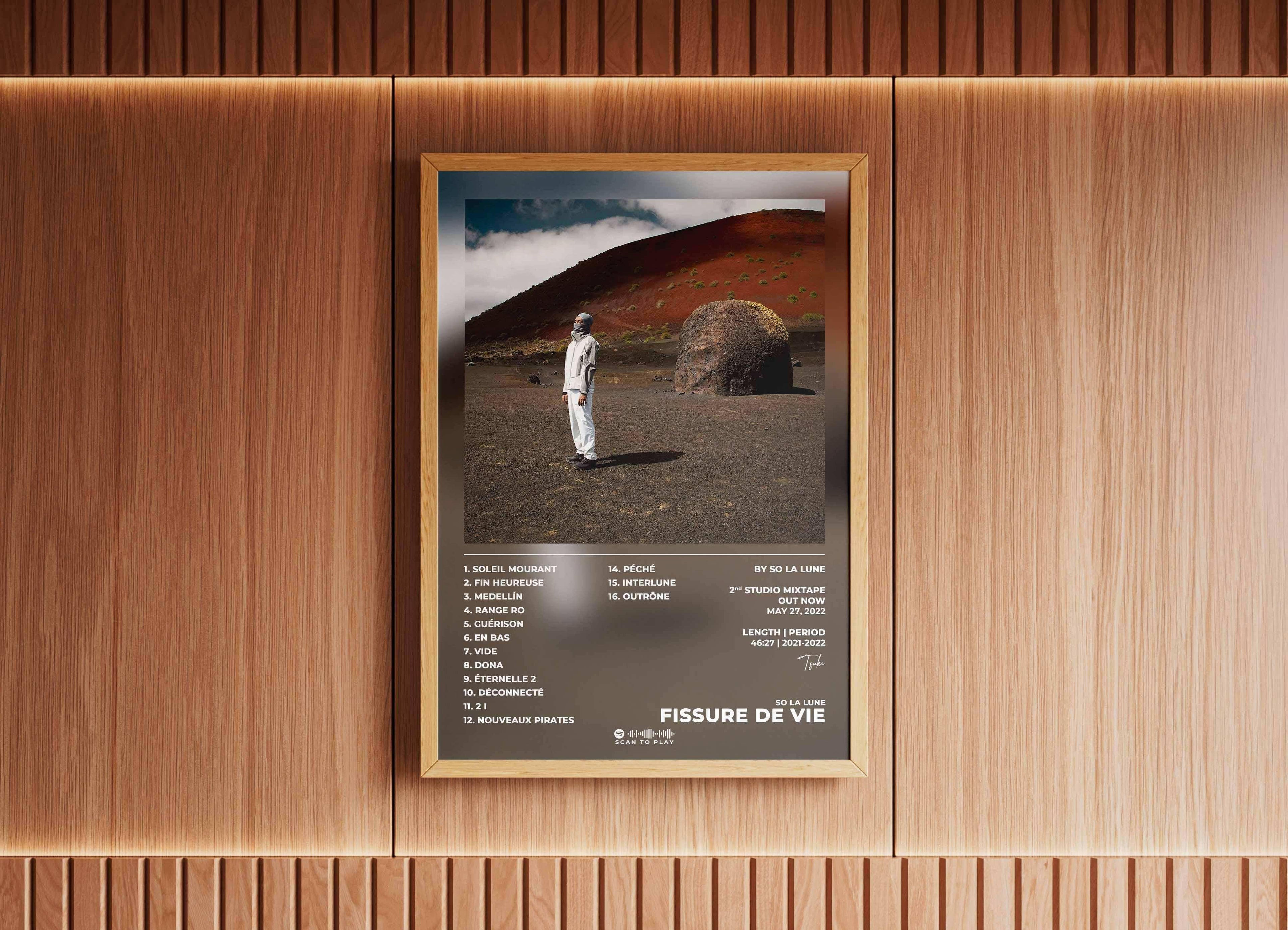 Fissure De Vie So La Lune Poster - Backyard