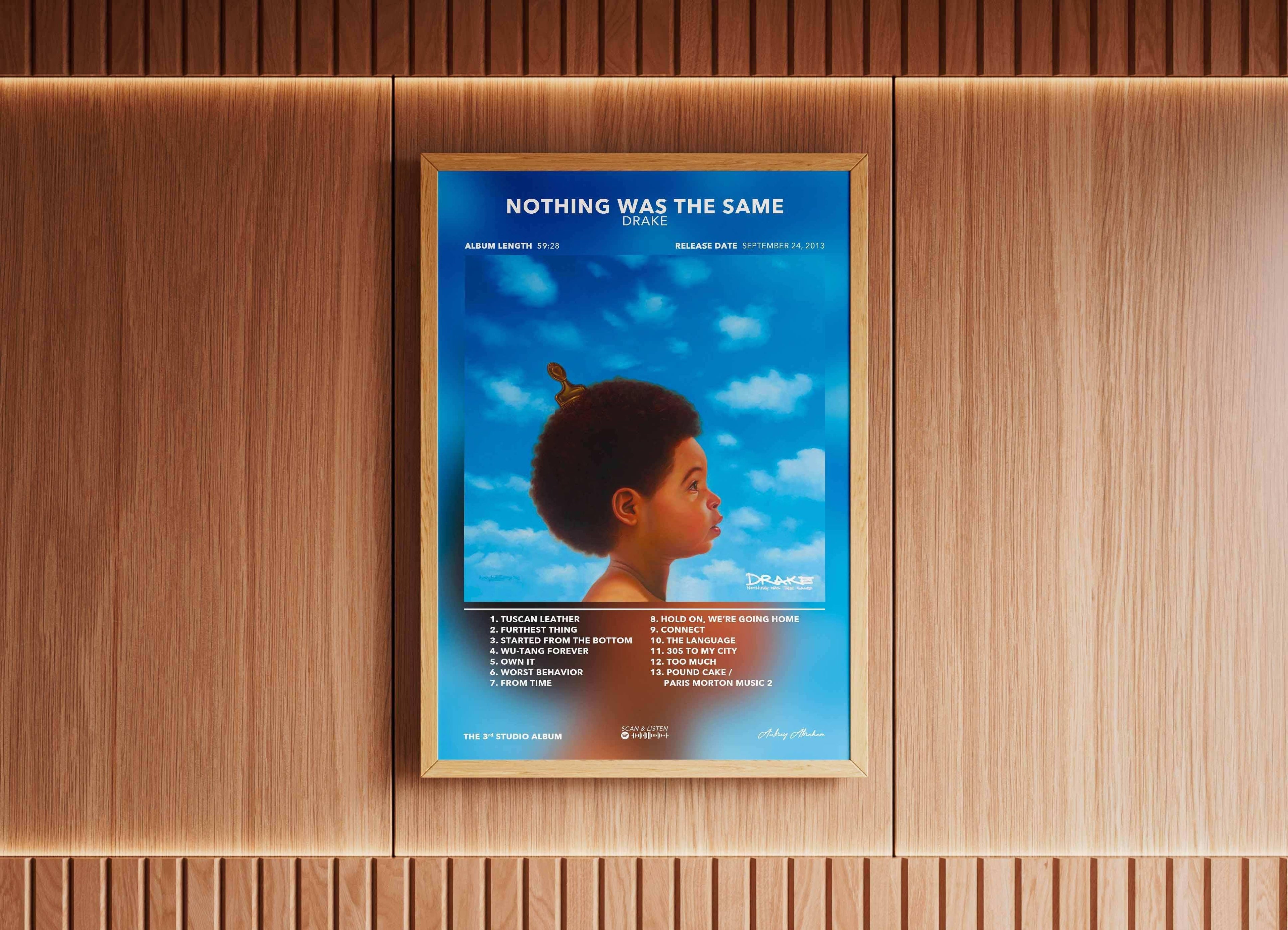 Poster Nothing Was The Same Drake - Backyard