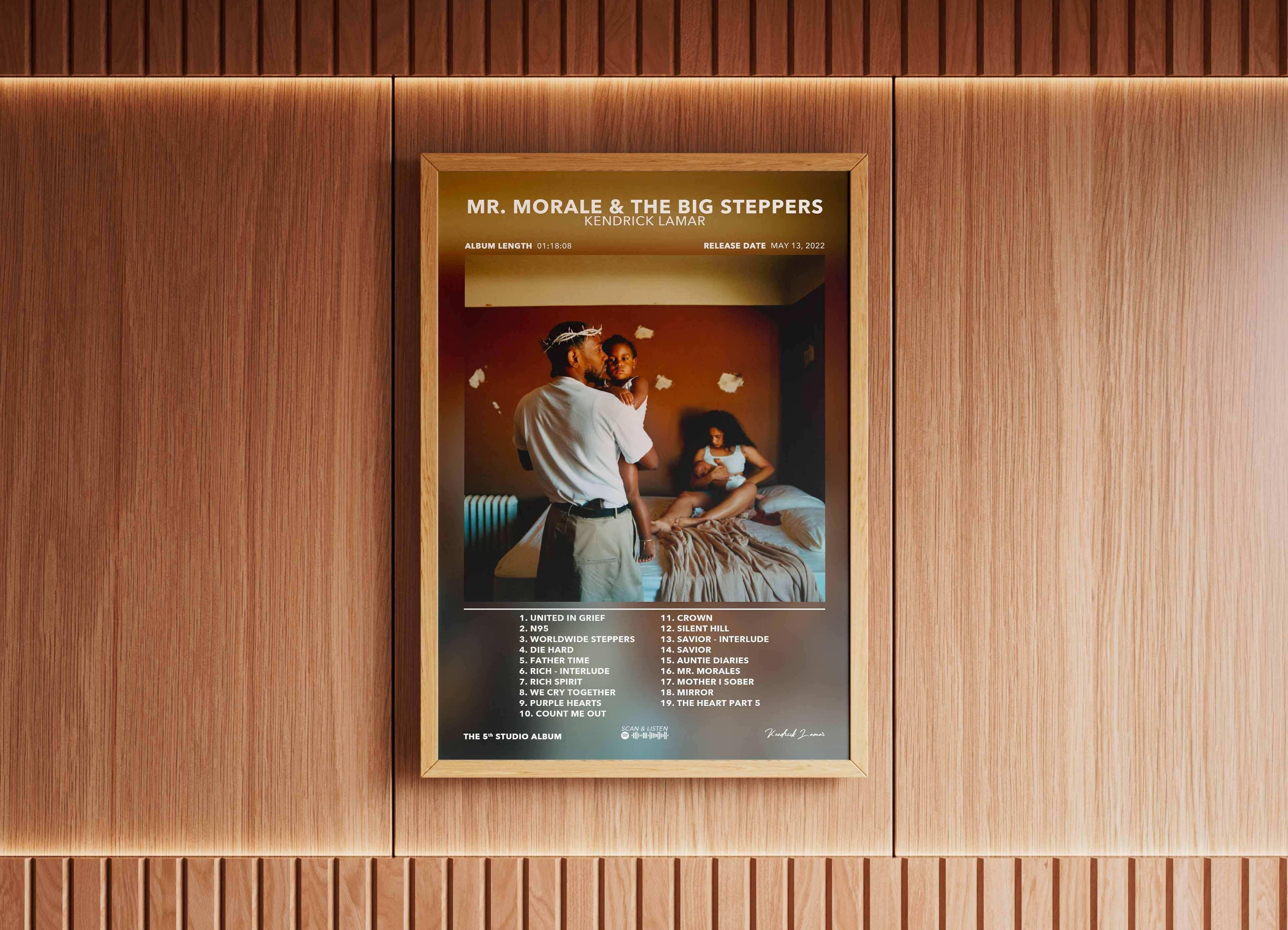 Poster Mr Morale And the Big Steppers Kendrick Lamar - Backyard