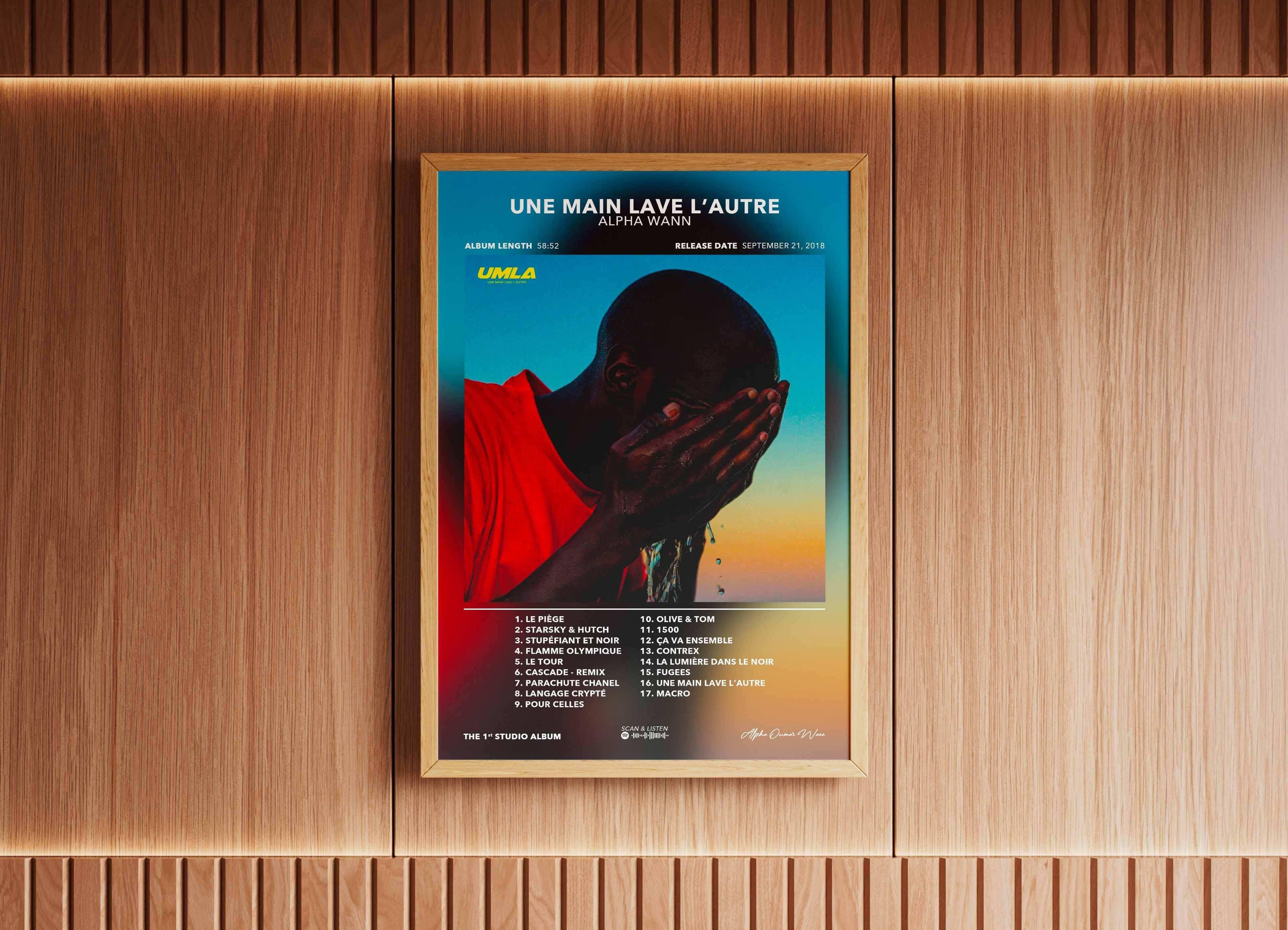 Poster UMLA Alpha Wann - Backyard