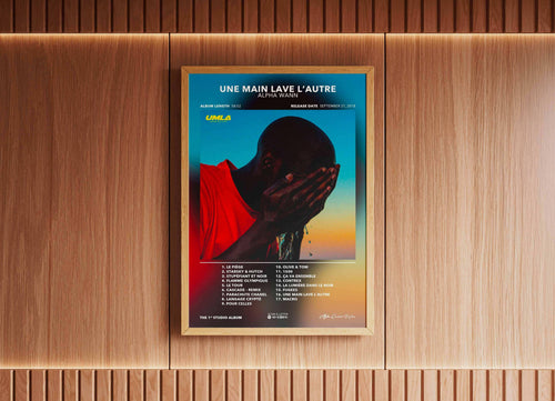 Poster UMLA Alpha Wann - Backyard