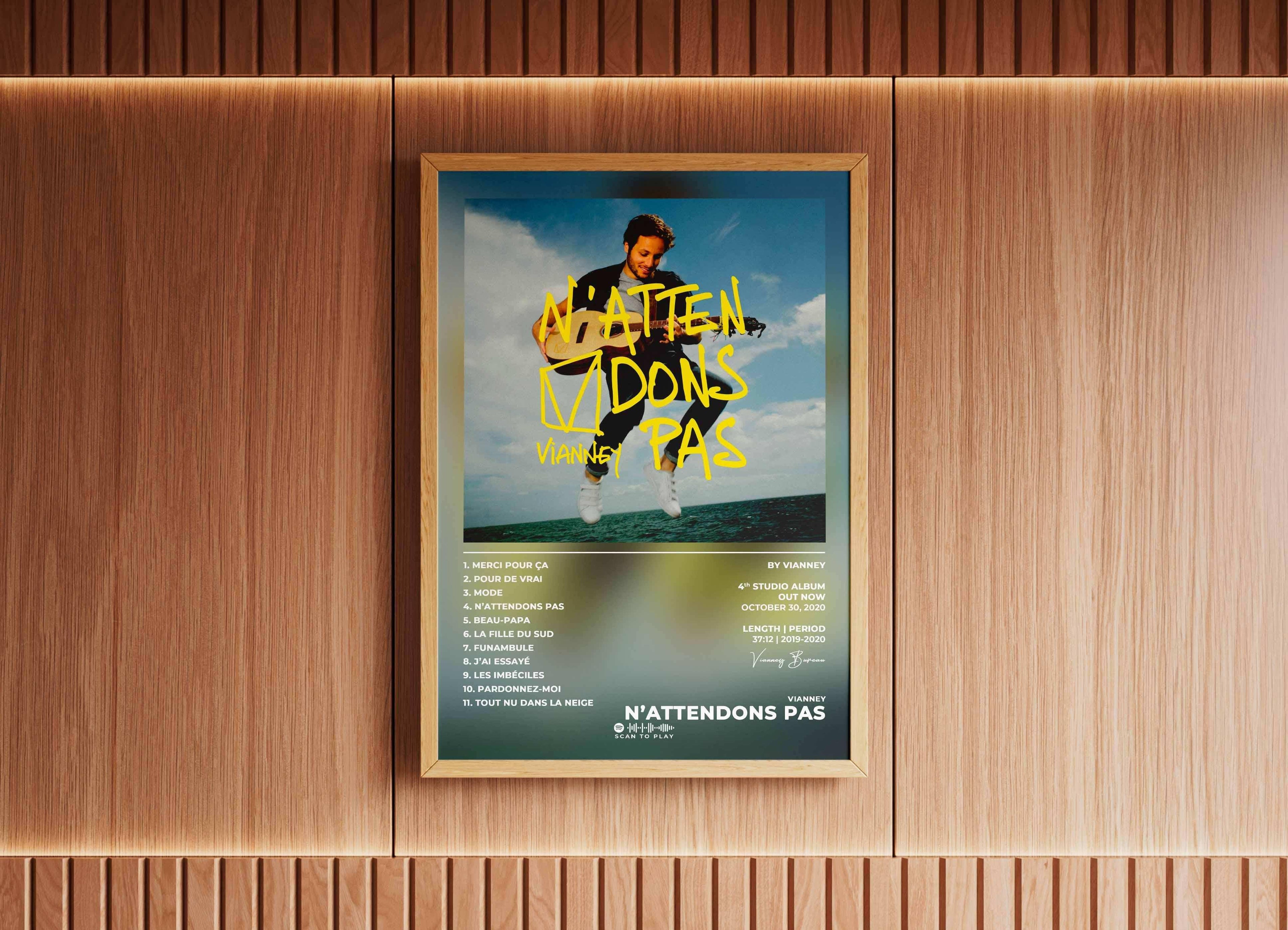 N'attendons Pas Vianney Poster - Backyard