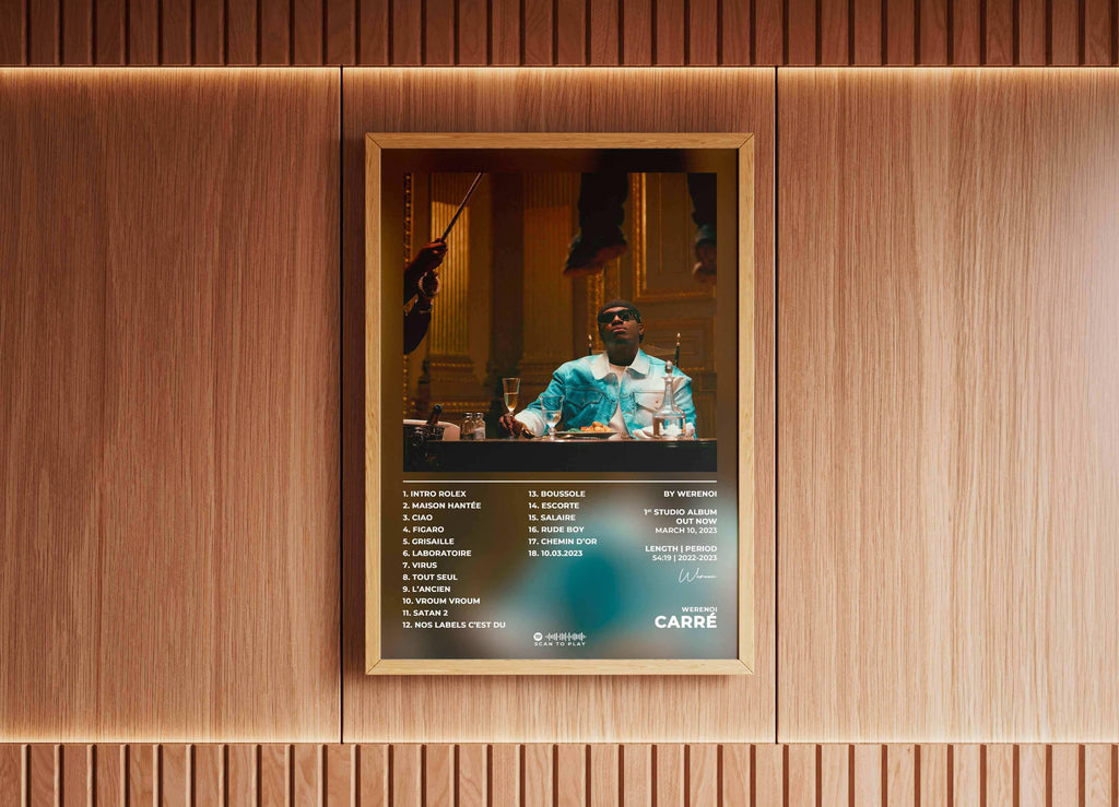 Carré Werenoi Poster - Backyard