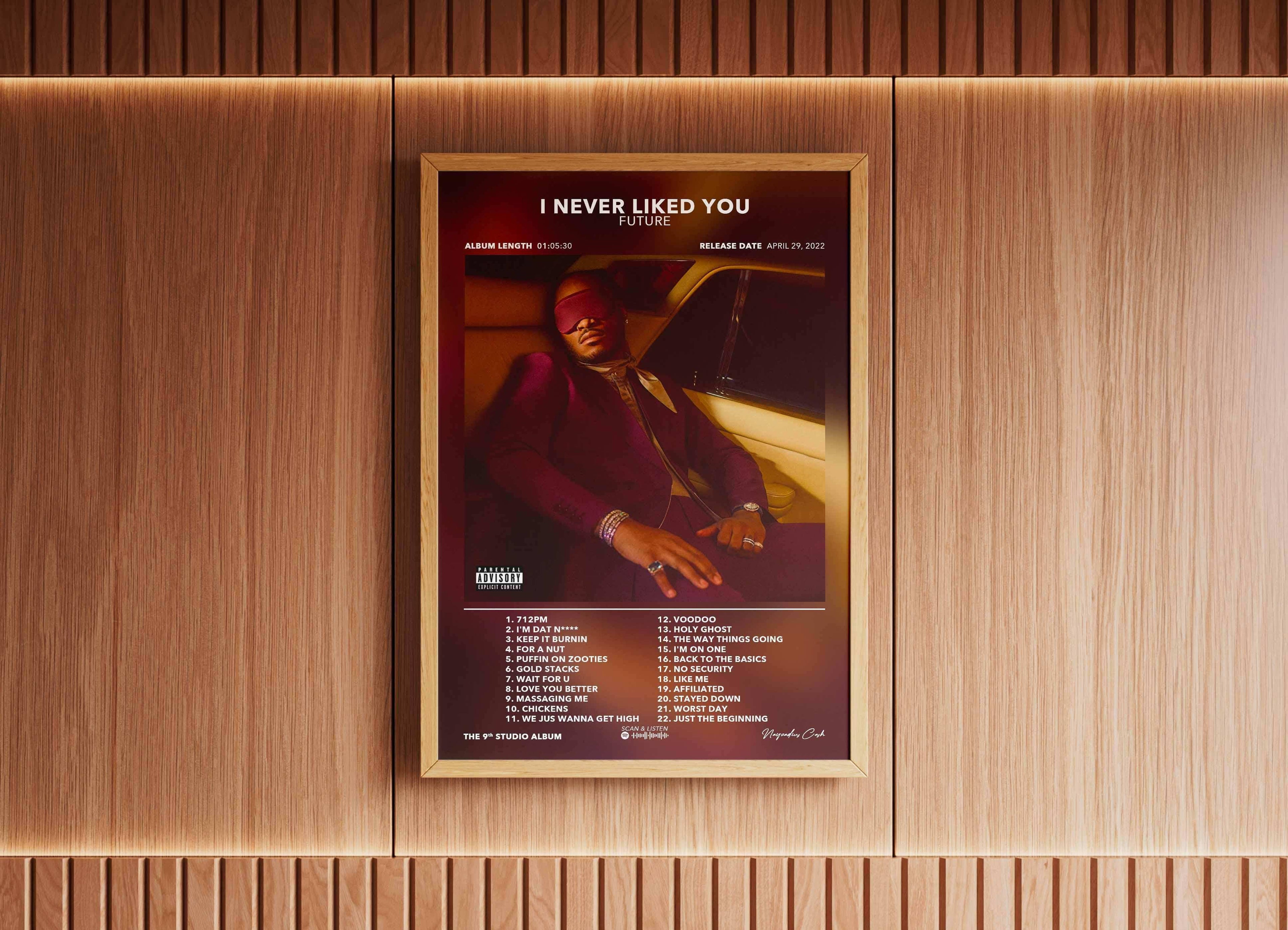 Poster I Never Liked You Future - Backyard