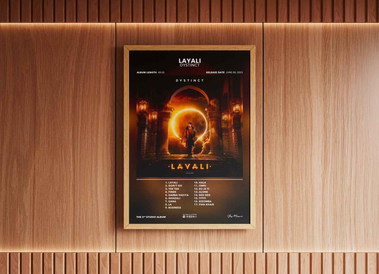 Poster Layali Dystinct