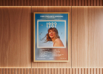 Poster 1989 Taylor Swift