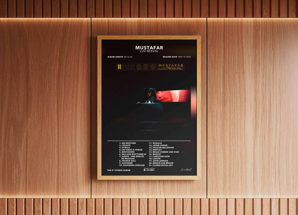 Poster Mustafar Luv Resval - Backyard