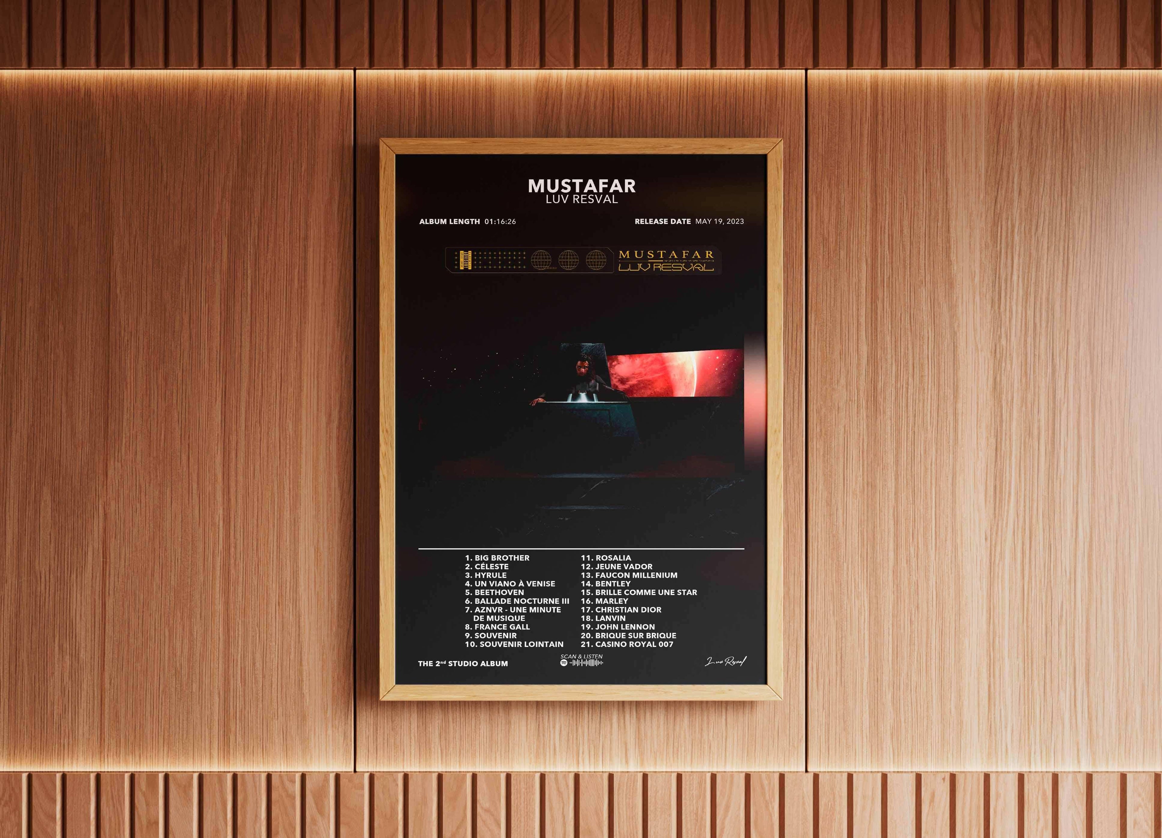 Poster Mustafar Luv Resval - Backyard