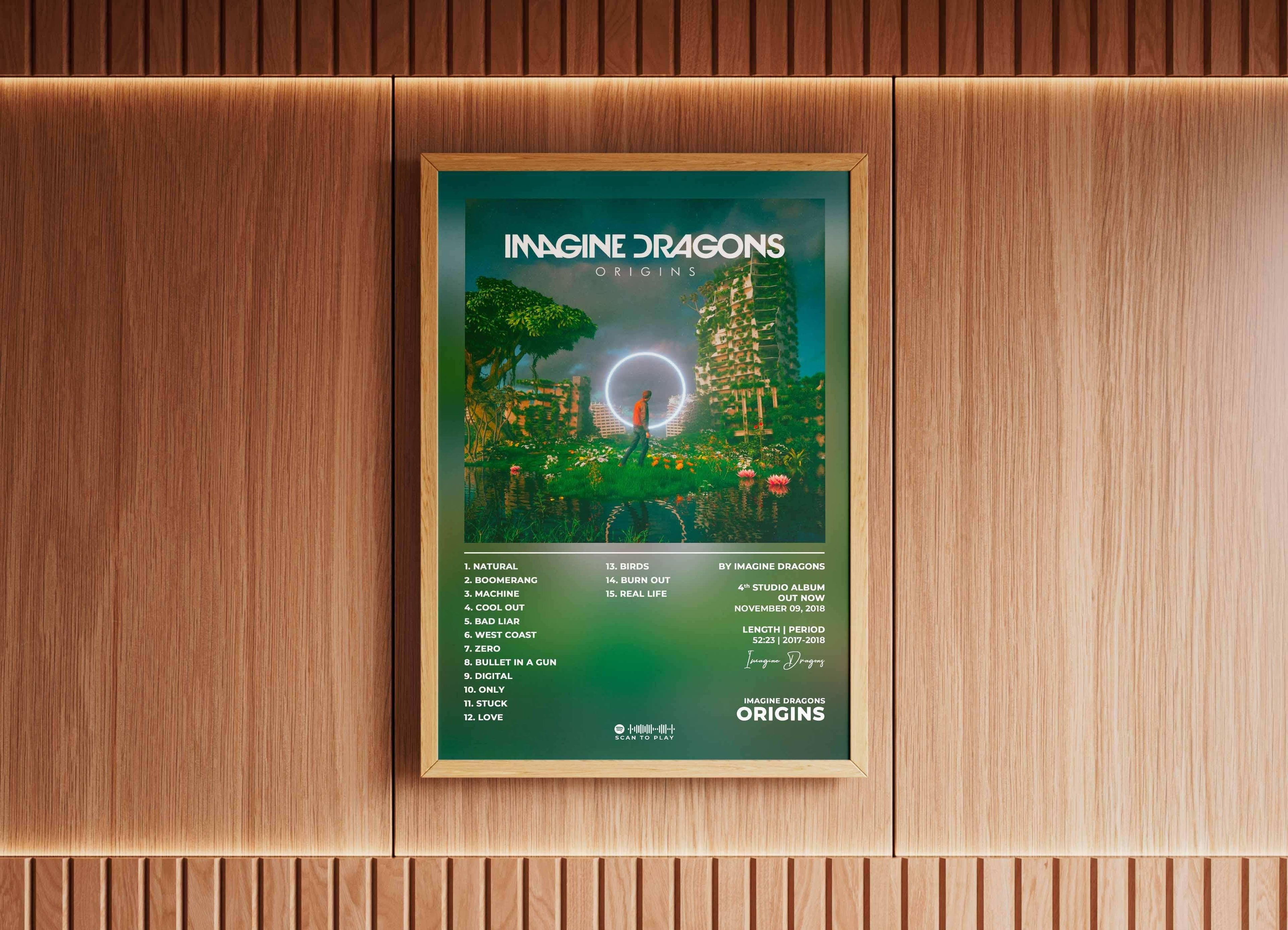 Origins Imagine Dragons Poster - Backyard