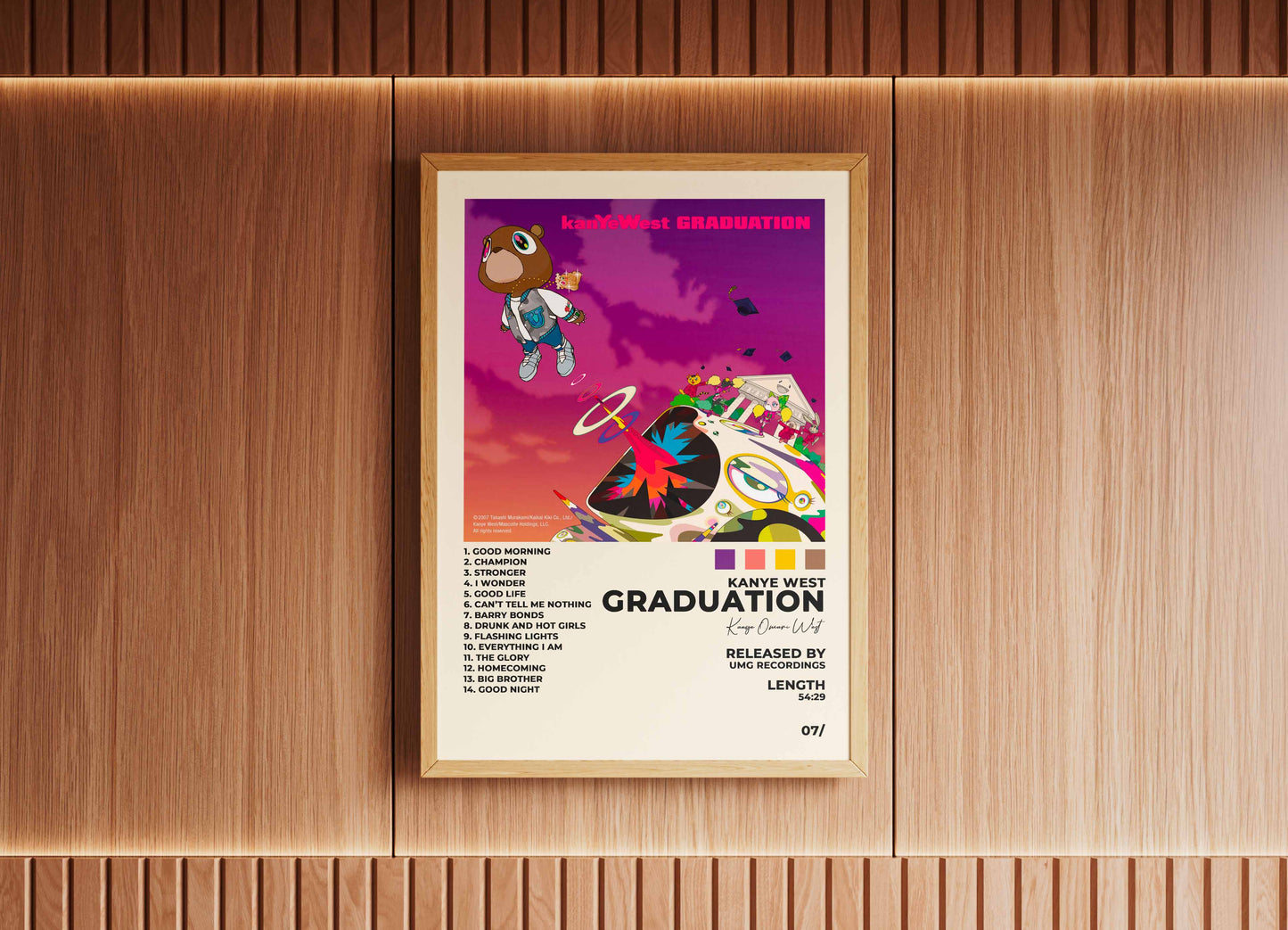 Graduation Kanye West Poster