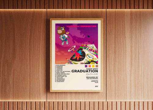 Graduation Kanye West Poster - Backyard