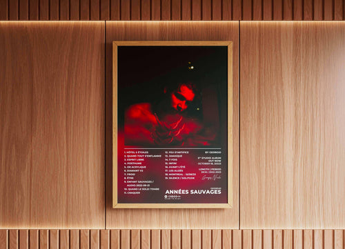 Années Sauvages Georgio Poster - Backyard