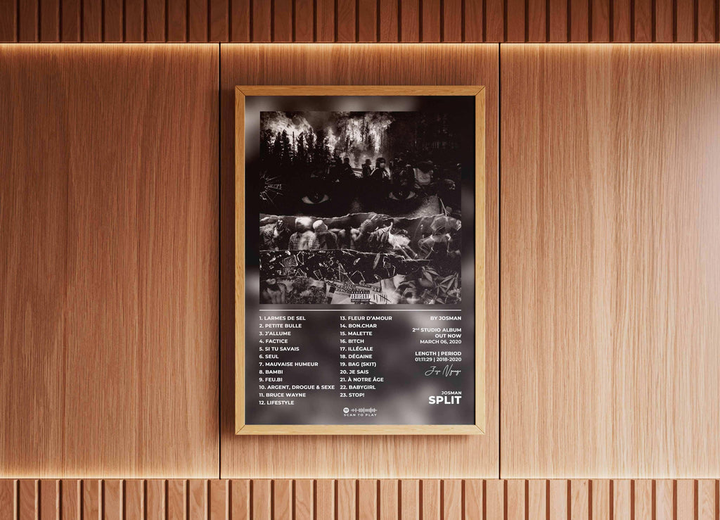 Split Josman Poster - Backyard