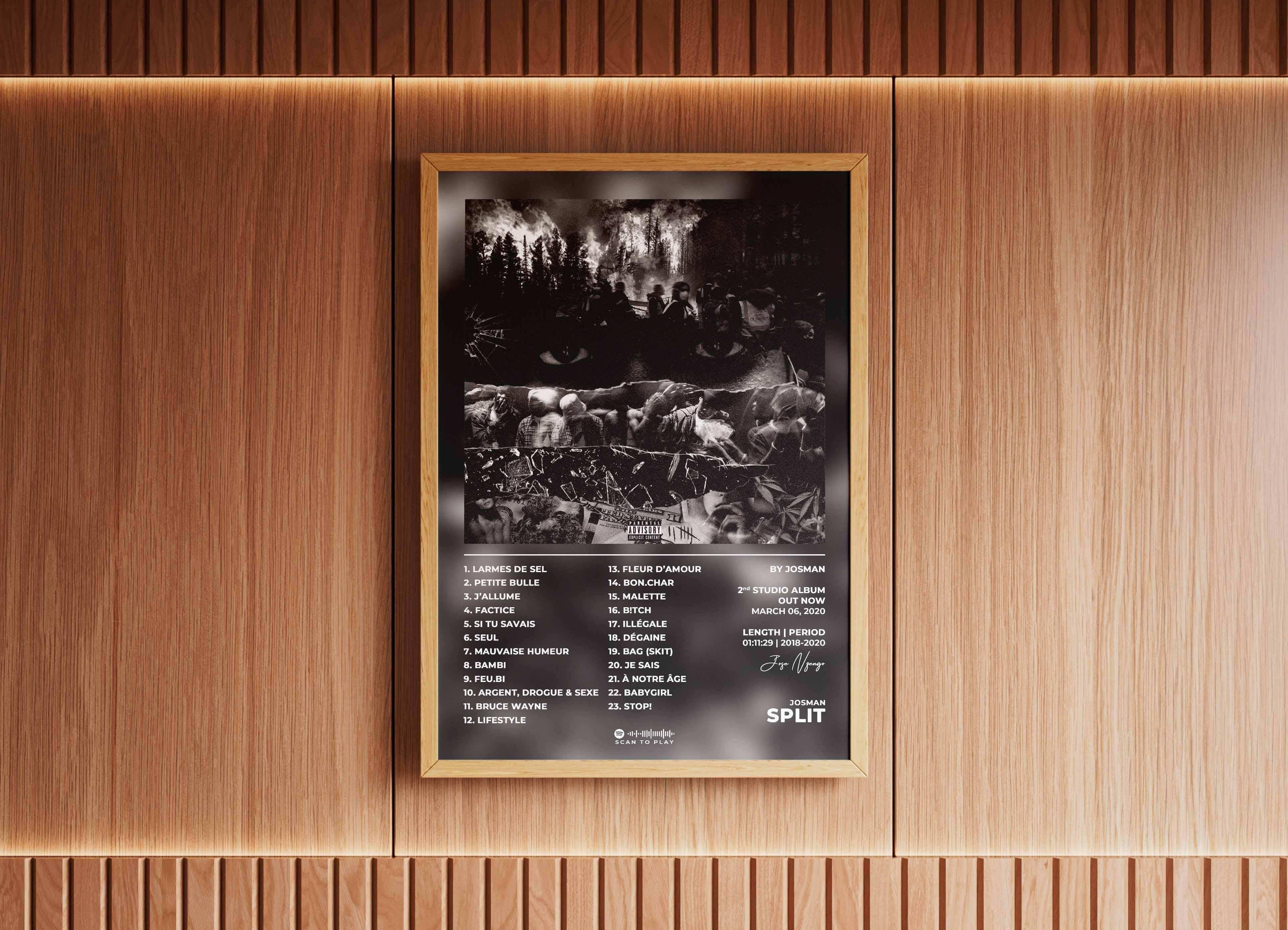 Split Josman Poster - Backyard