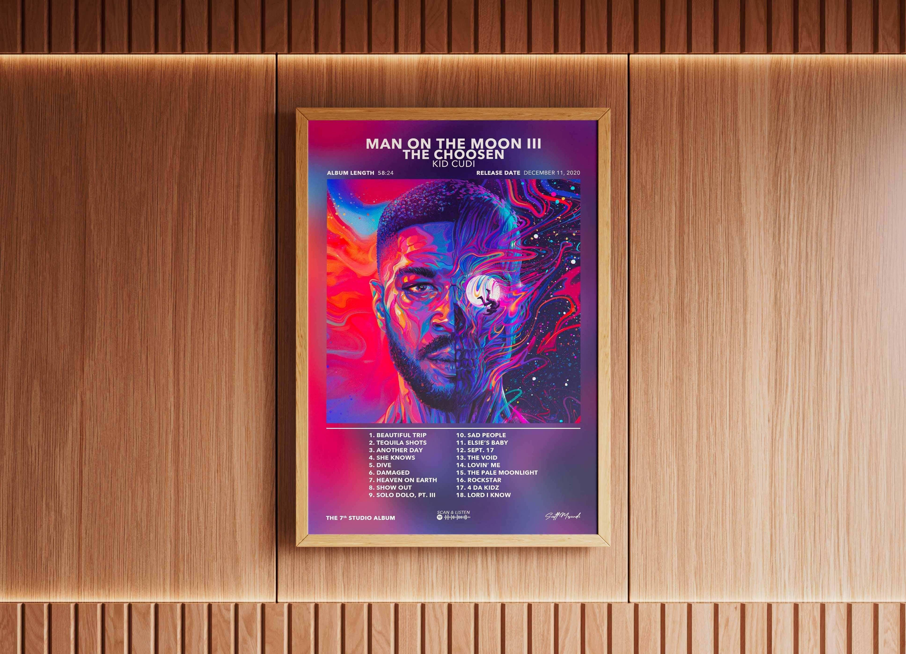 Poster Man On The Moon 3 : The Choosen Kid Cudi - Backyard