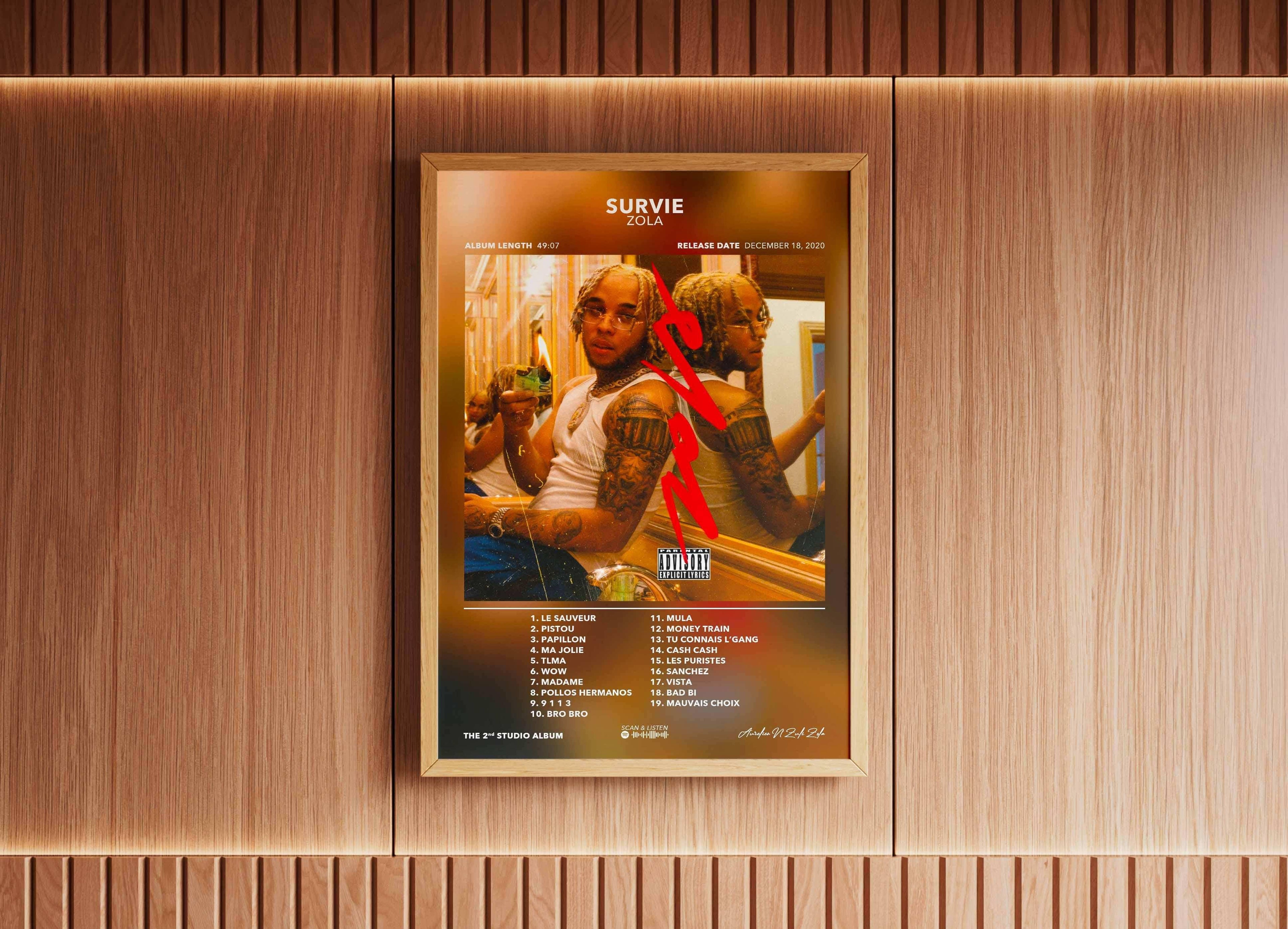 Poster Survie Zola - Backyard