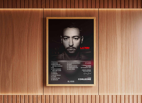 Corleone Lacrim Poster - Backyard