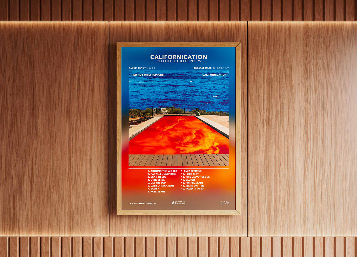 Poster Californication Red Hot Chili Peppers