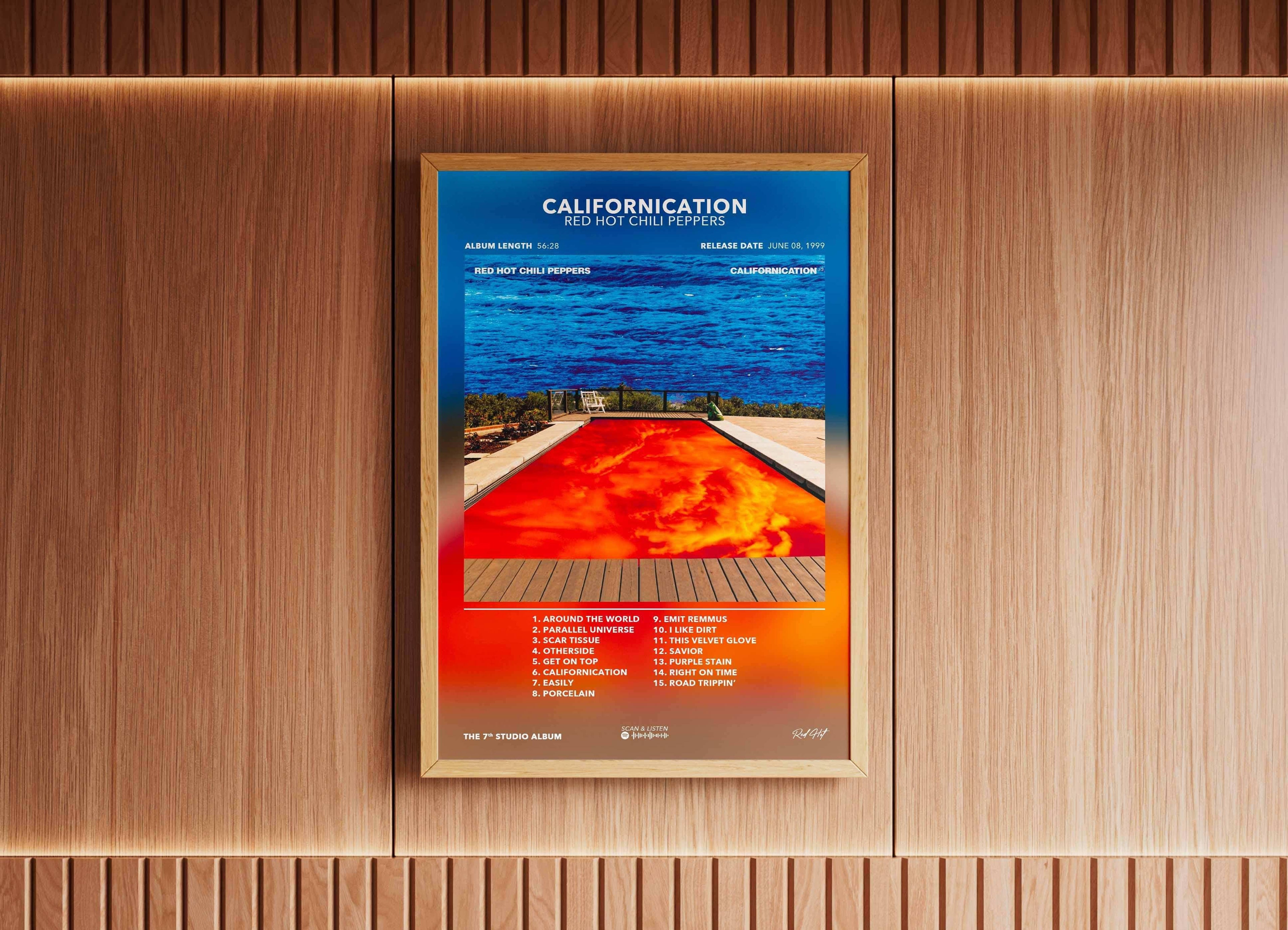 Poster Californication Red Hot Chili Peppers - Backyard