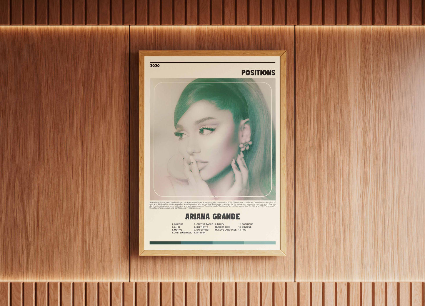 Positions Ariana Grande Poster