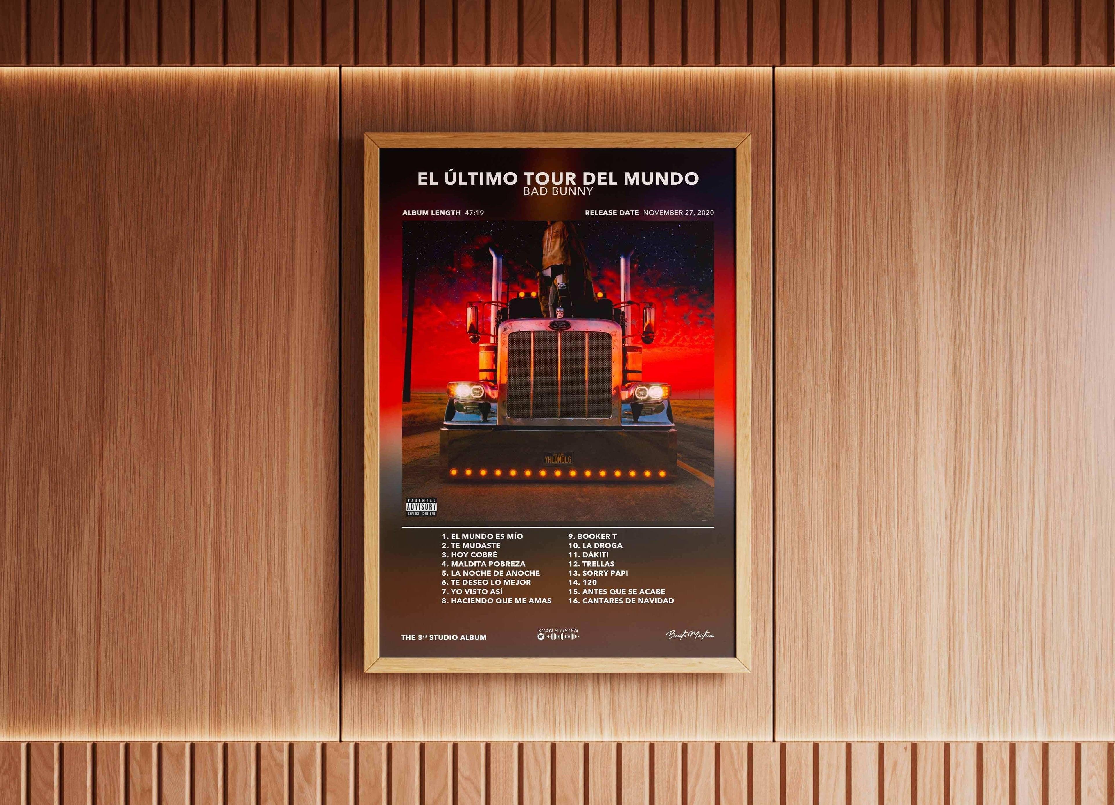 Poster El Ultimo Tour Del Mundo Bad Bunny - Backyard