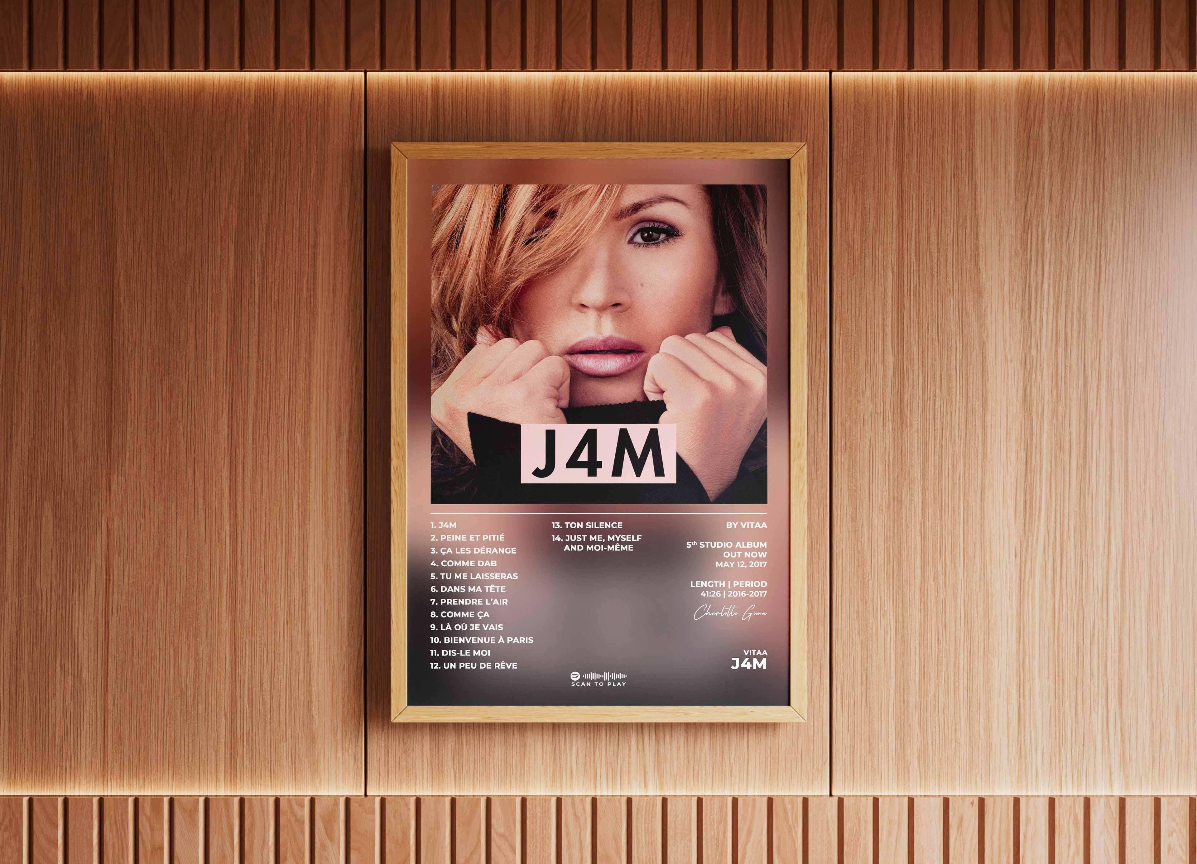 J4M Vitaa Poster - Backyard