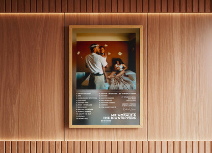 Mr Morale & The Big Steppers Kendrick Lamar Poster