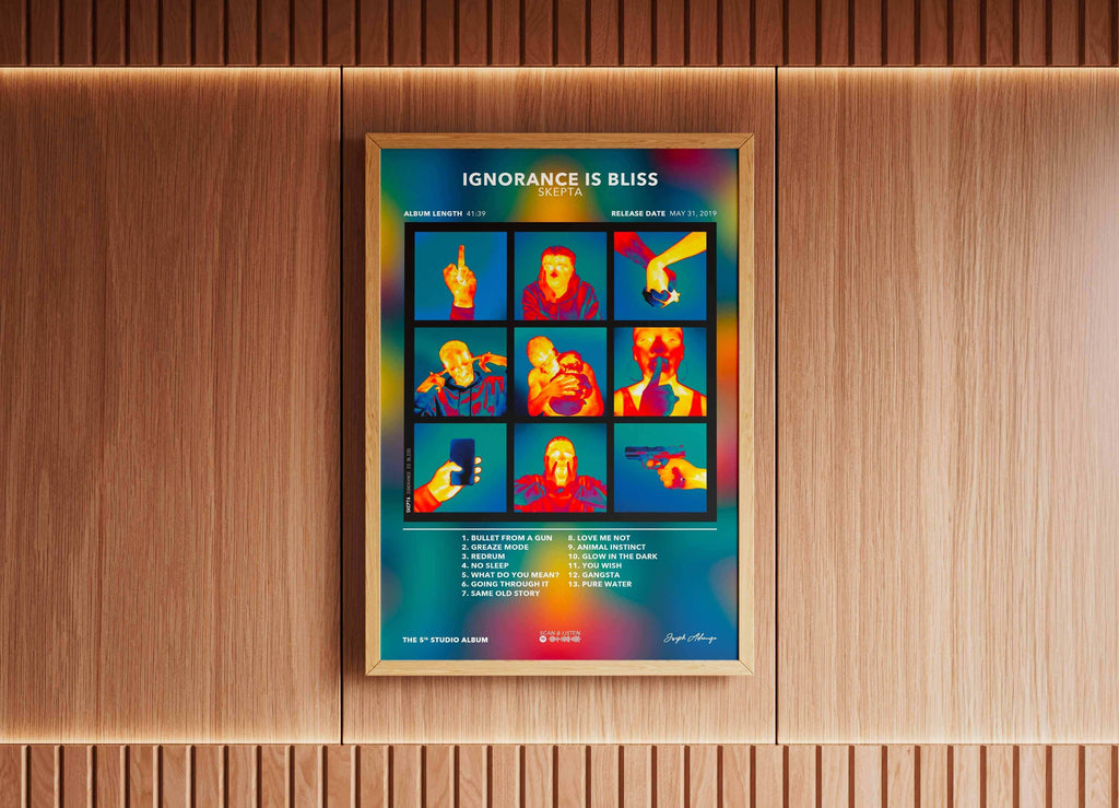 Poster Ignorance Is Bliss Skepta - Backyard