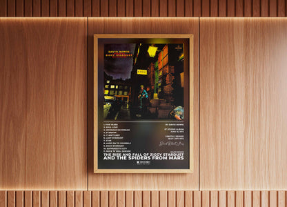 Ziggy Stardust David Bowie Poster