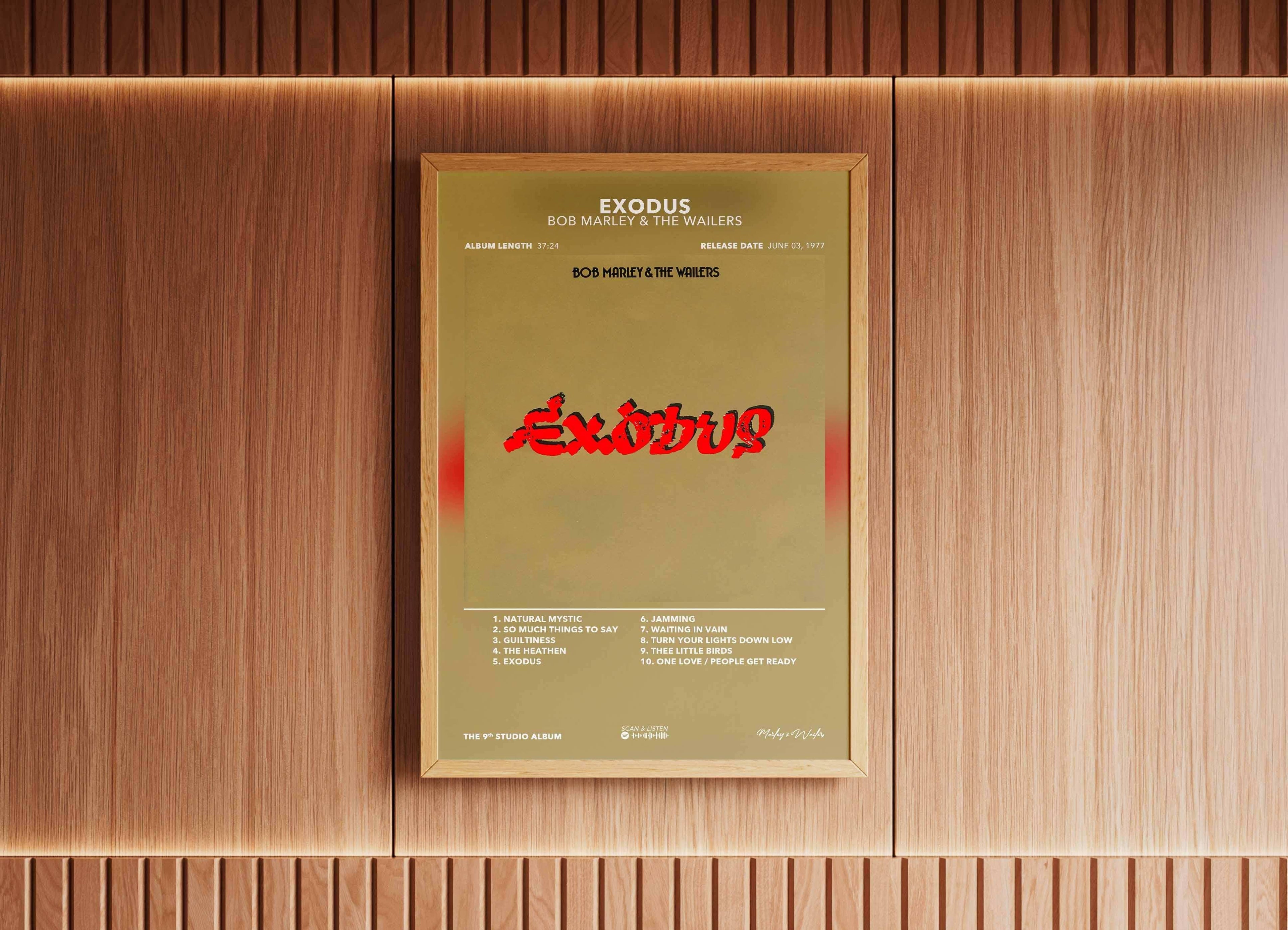 Poster Exodus Bob Marley - Backyard