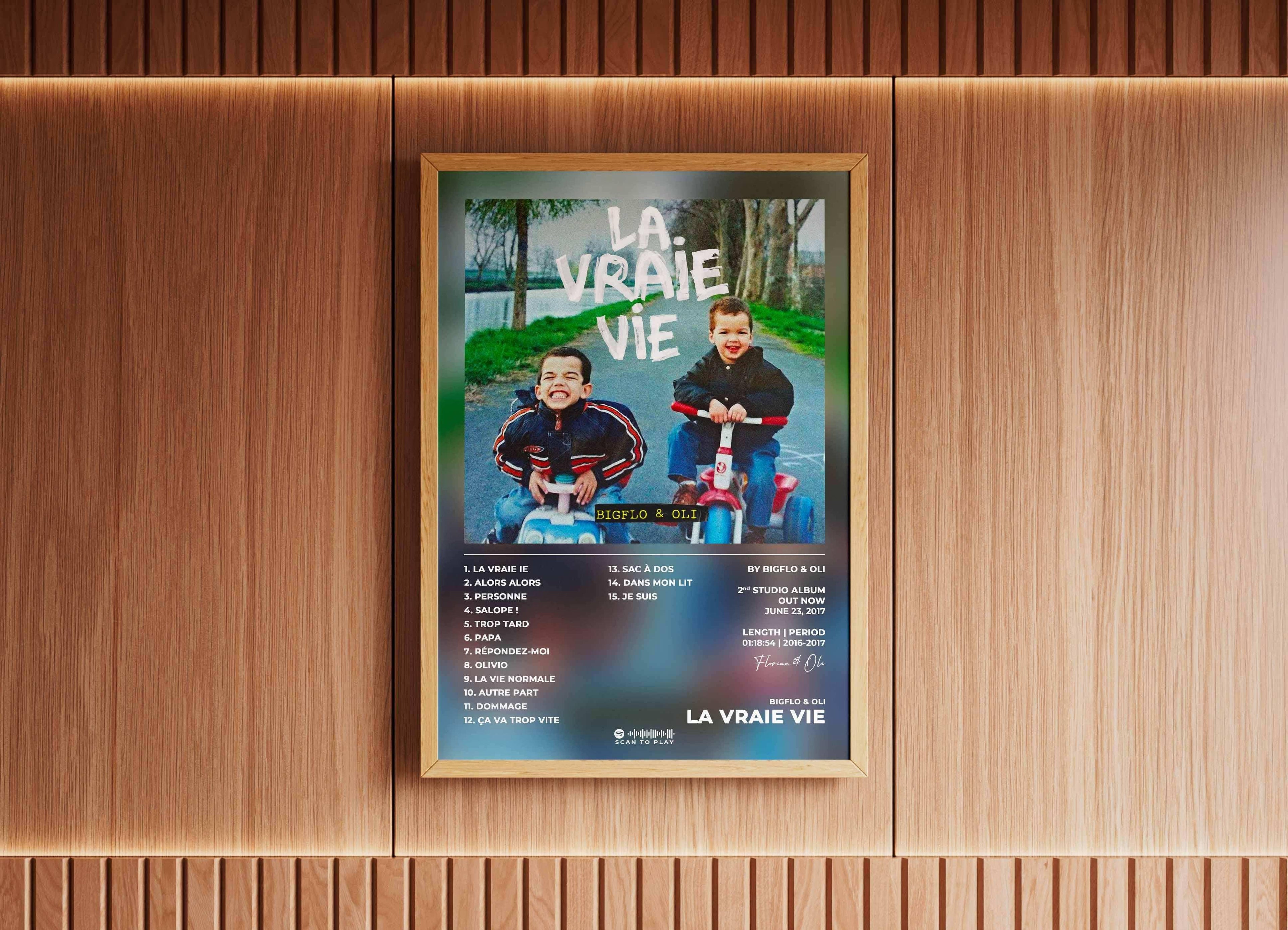La Vraie Vie Bigflo & Oli Poster - Backyard