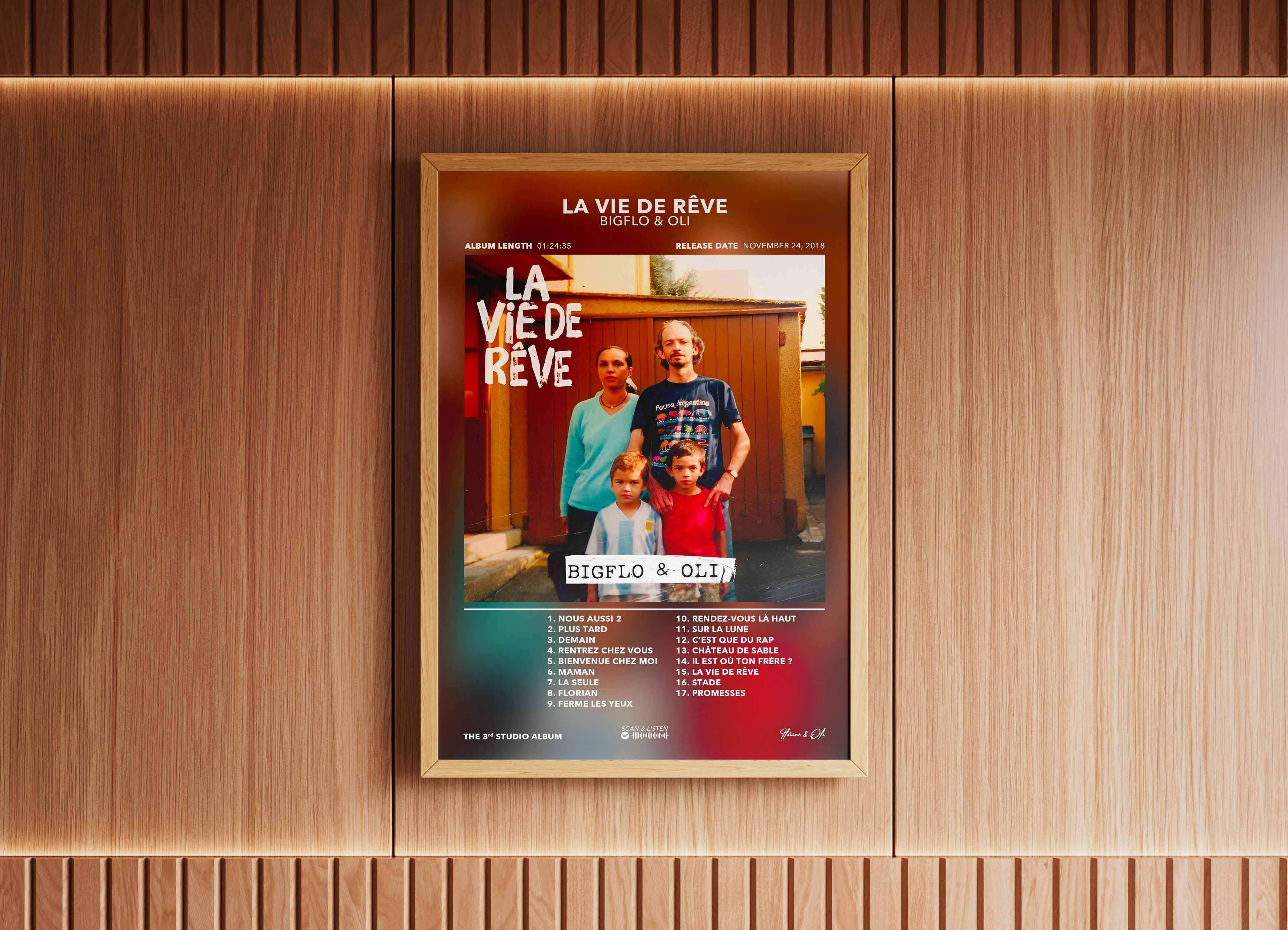 Poster La Vie De Rêve Bigflo & Oli - Backyard