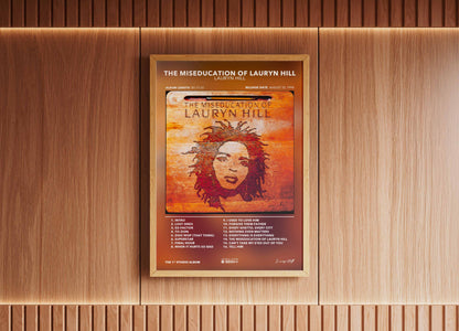 Poster The Miseducation Of Lauryn Hill Lauryn Hill