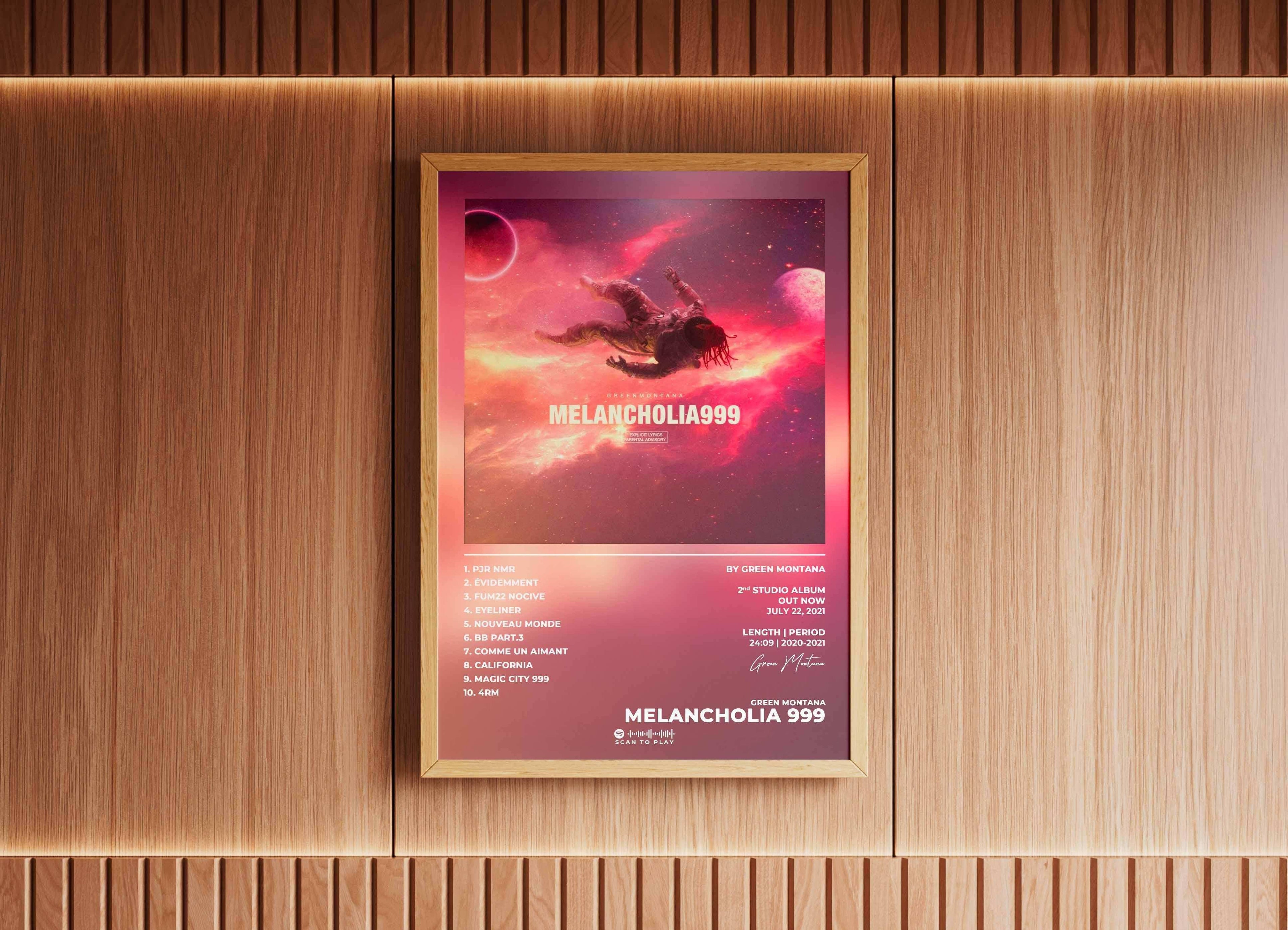 Melancholia Green Montana Poster - Backyard