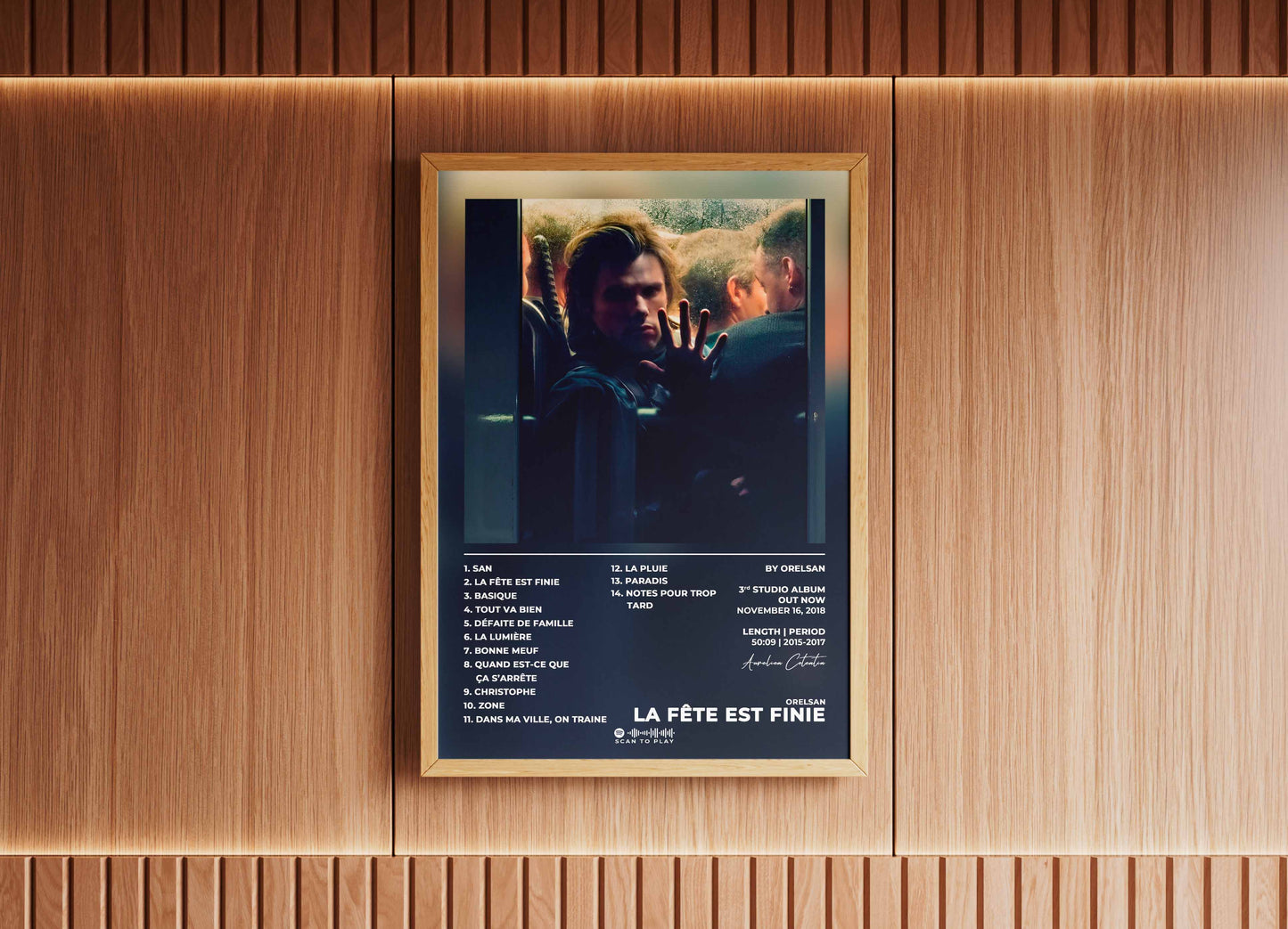 La Fete Est Finie Orelsan Poster