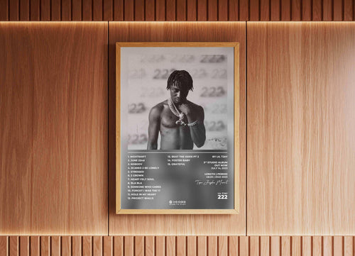 222 Lil Tjay Poster - Backyard