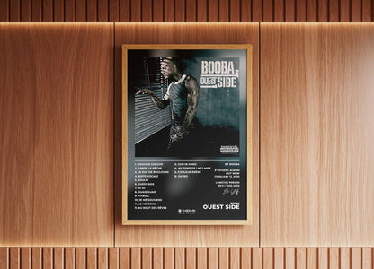 Ouest Side Booba Poster