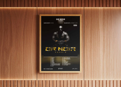 Poster Or Noir Kaaris