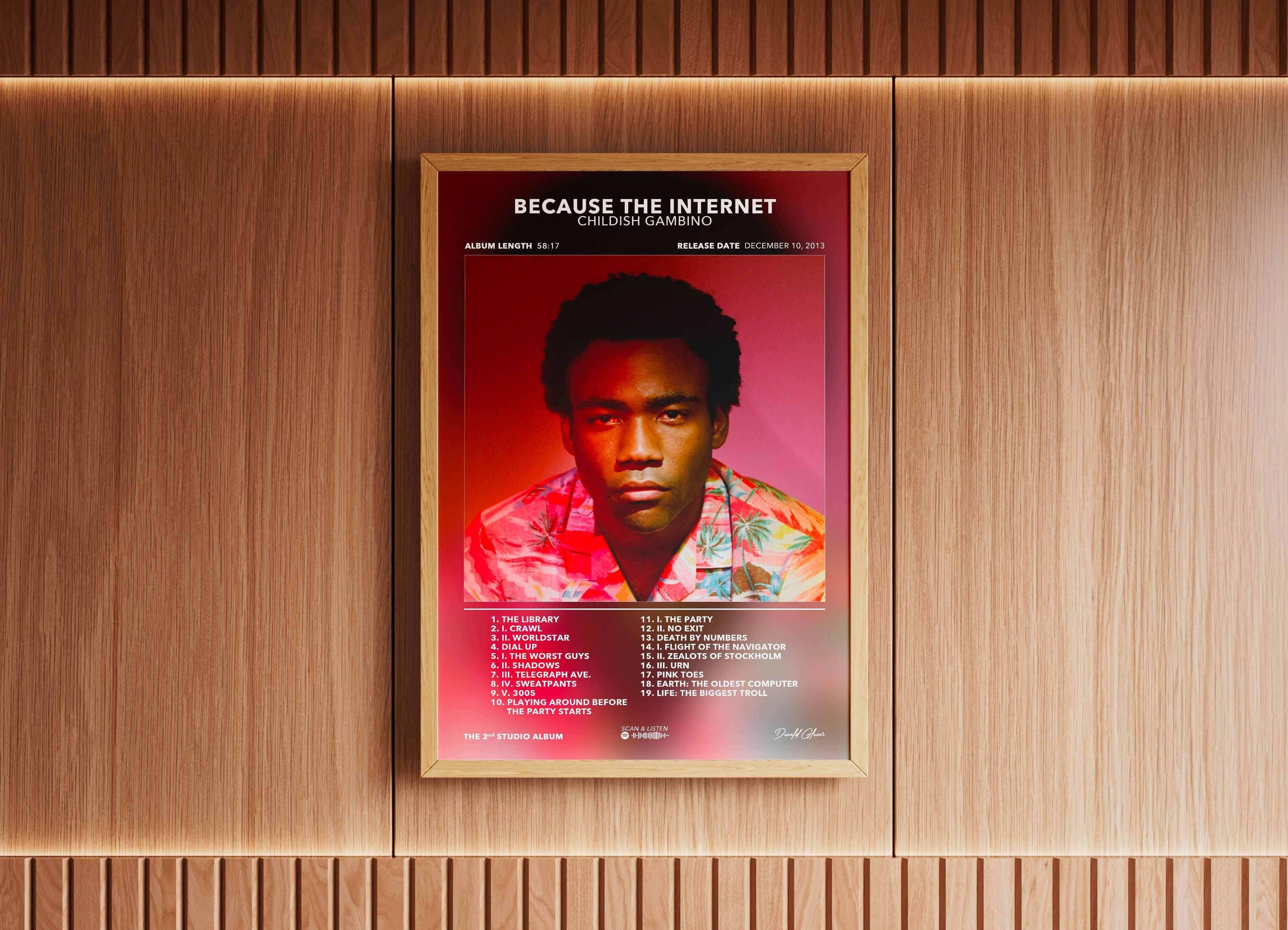 Poster Because The Internet Childish Gambino - Backyard