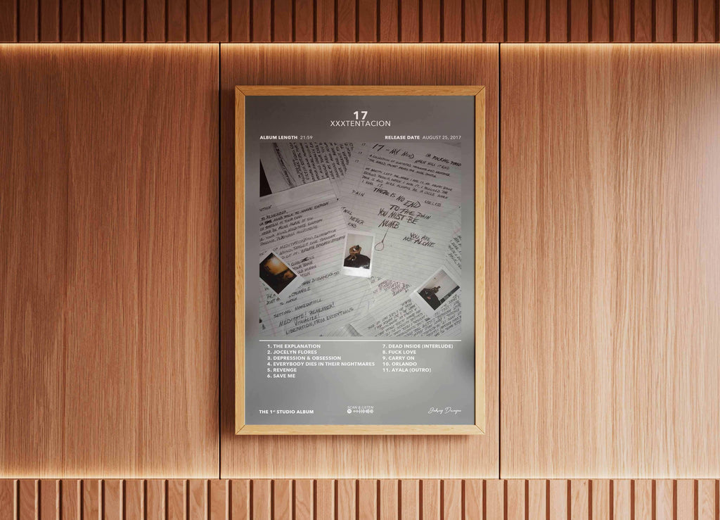 Poster 17 Xxxtentacion - Backyard