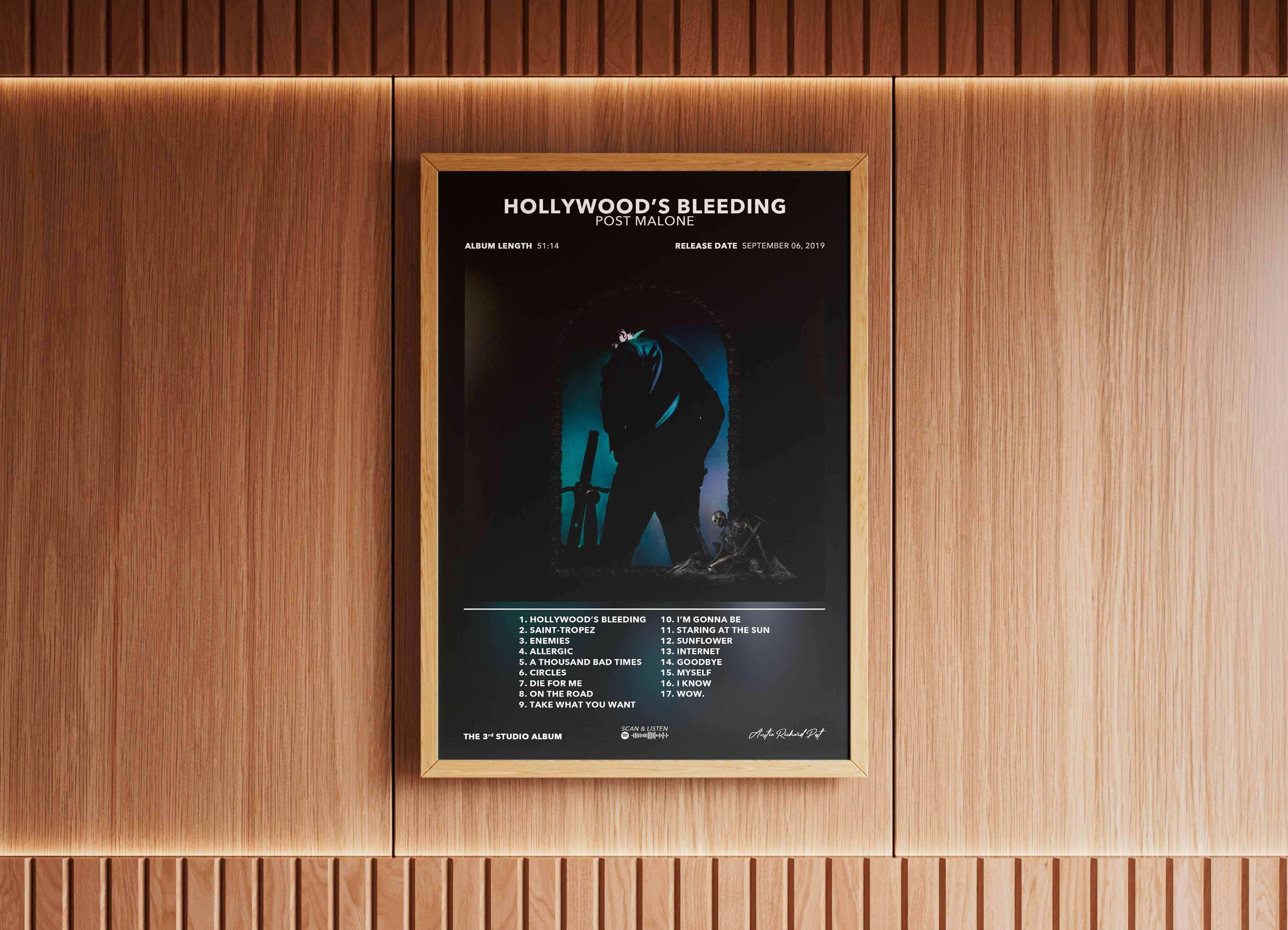 Poster Hollywood's Bleeding Post Malone - Backyard