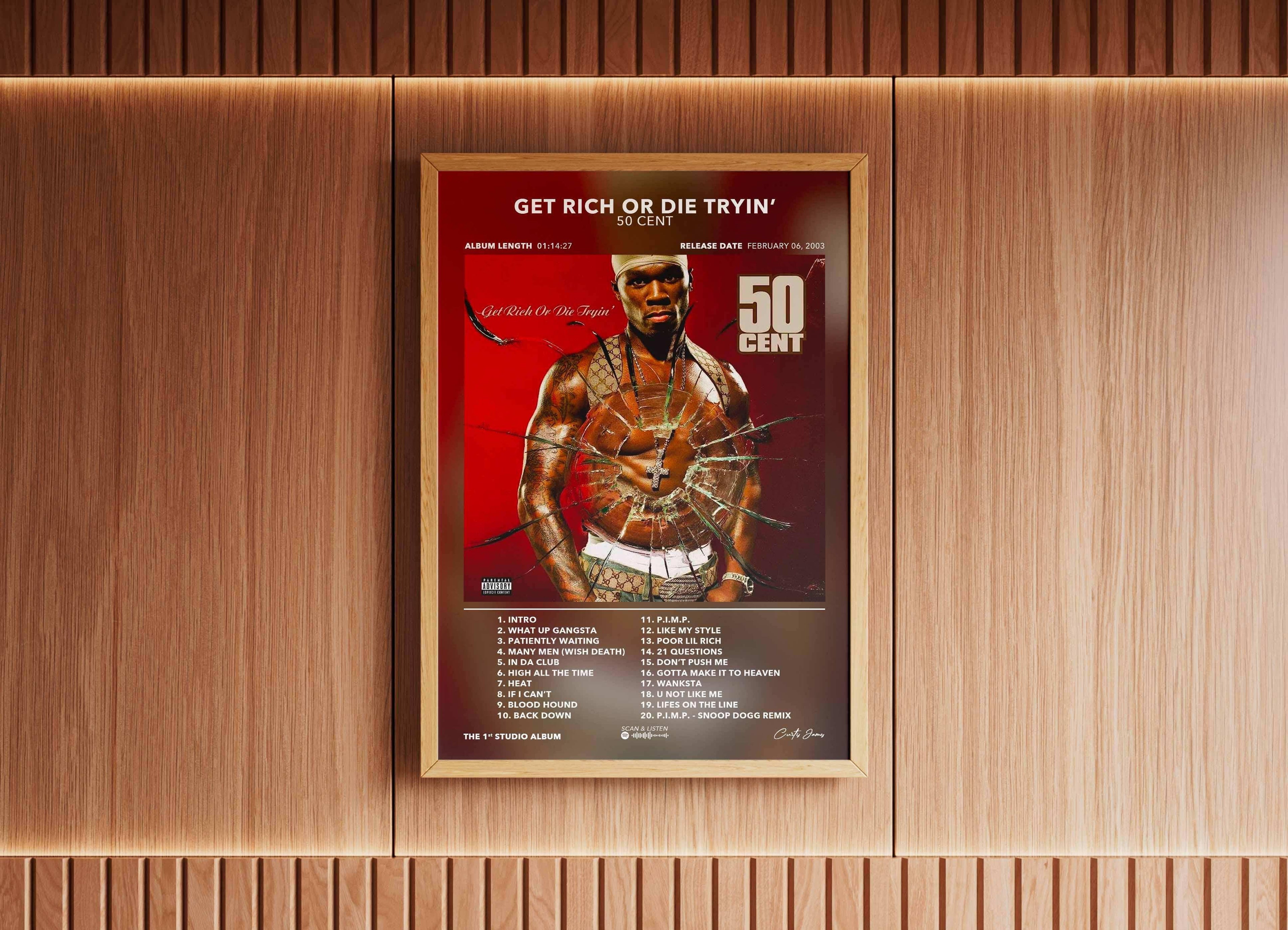 Poster Get Rich Or Die Tryin' 50 Cent - Backyard