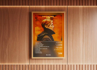 Low David Bowie Poster