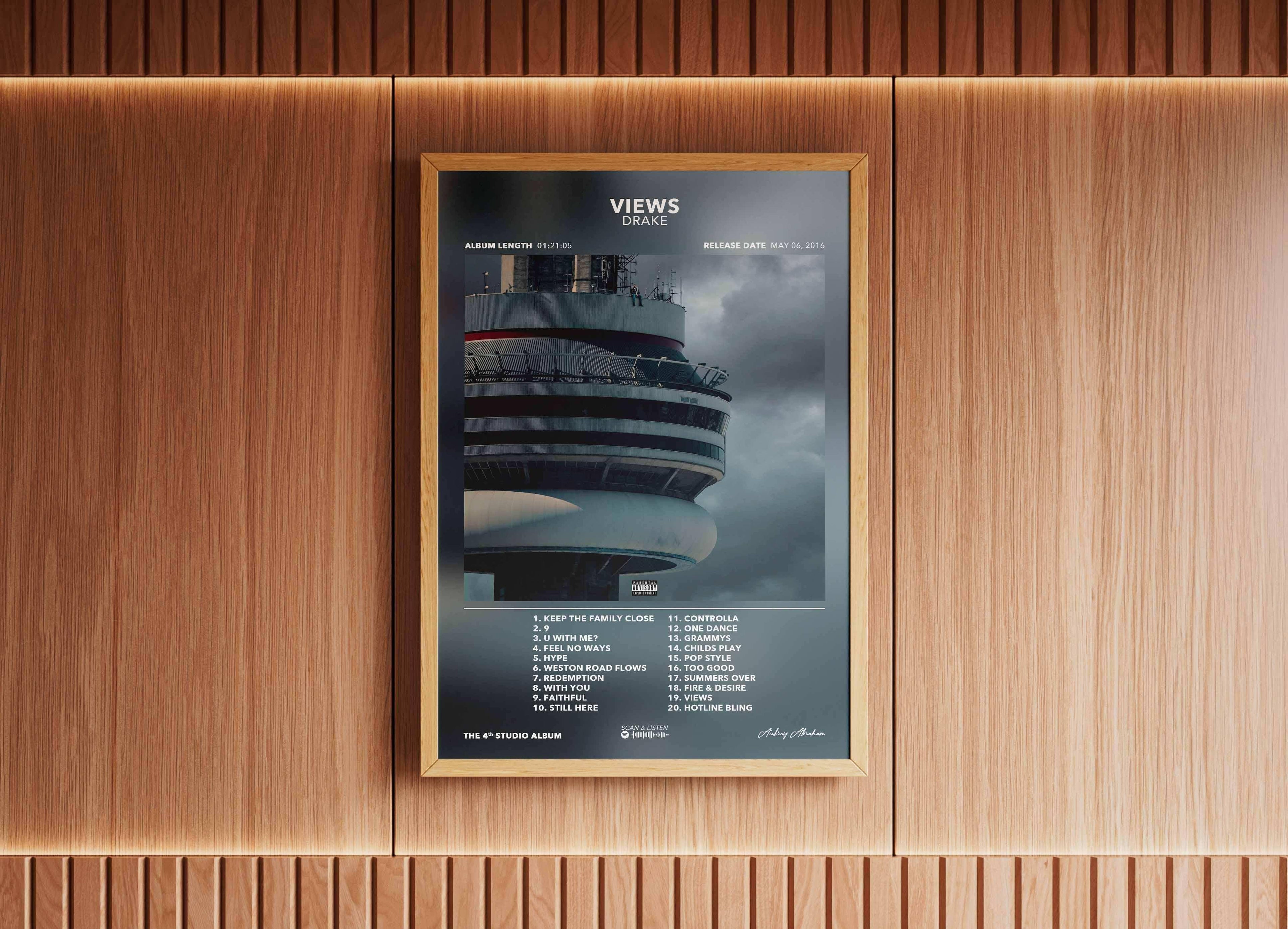 Poster Views Drake - Backyard