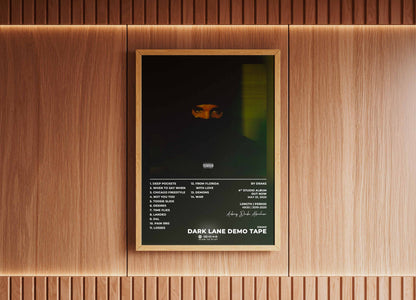 Dark Lane Demo Tape Drake Poster