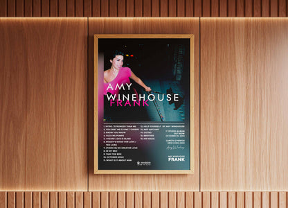 Frank Amy Winehouse Poster