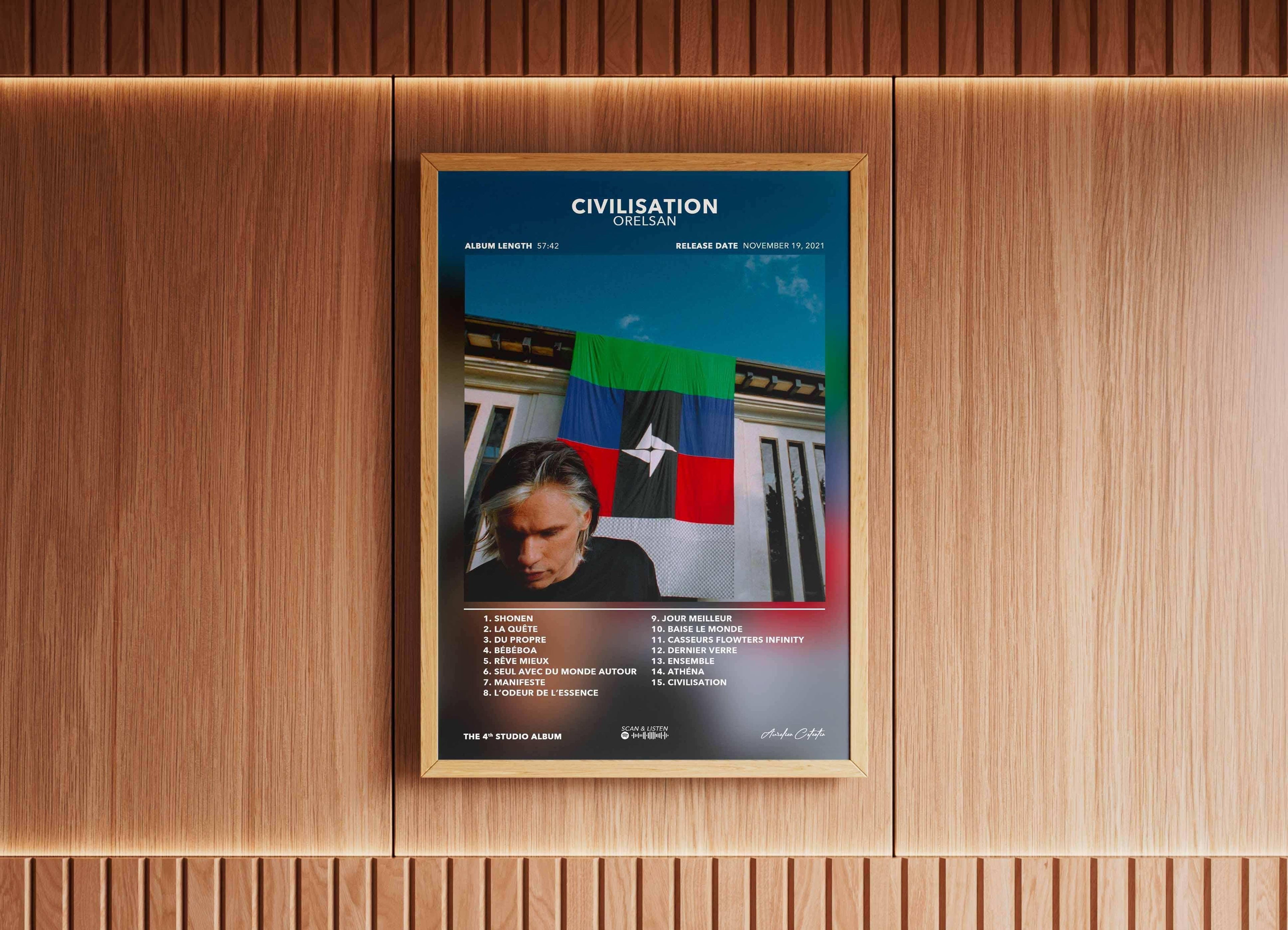 Poster Civilisation Orelsan - Backyard