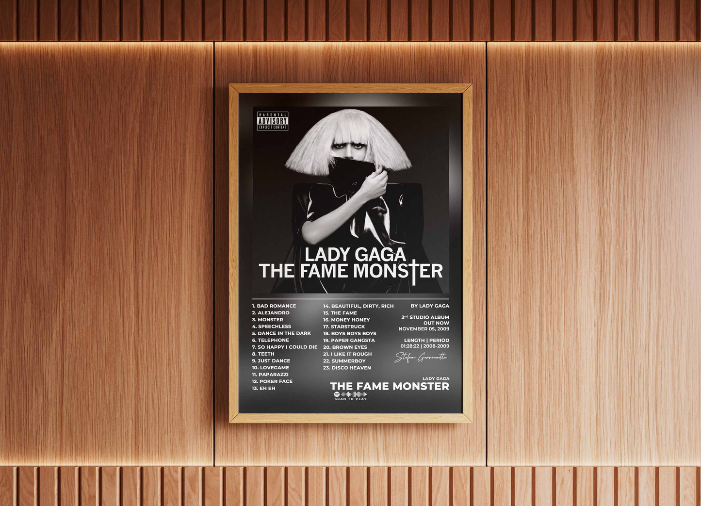 The Fame Monster Lady Gaga Poster